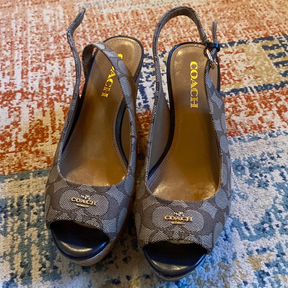 Coach wedges